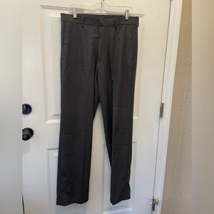 Hagger dress pants. Flat front. Green/gray Practically new